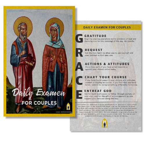 GRACE Examen Prayer Card