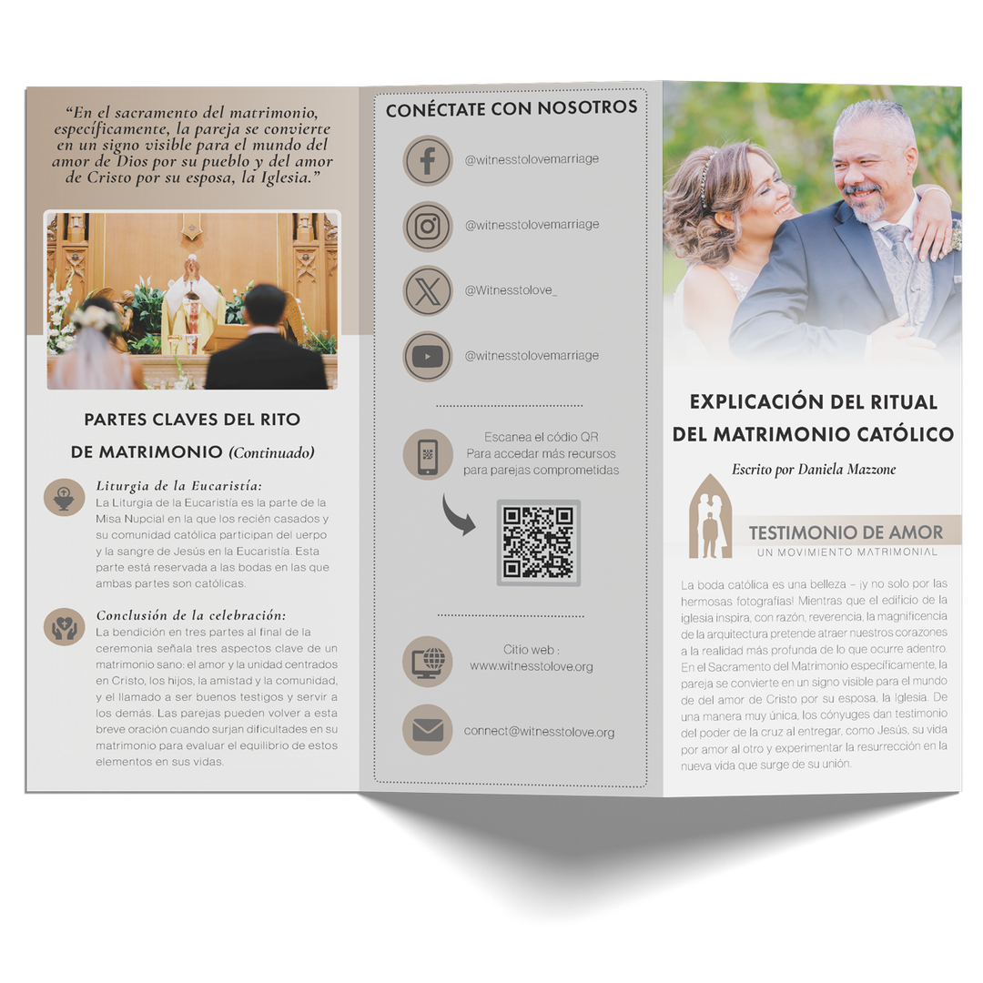 The Catholic Wedding Ceremony Explained - Brochure