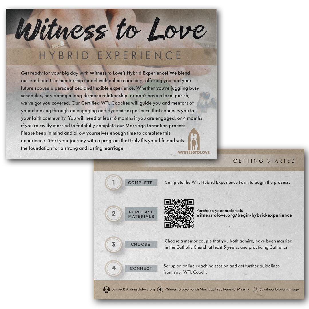 Hybrid Experience Cards